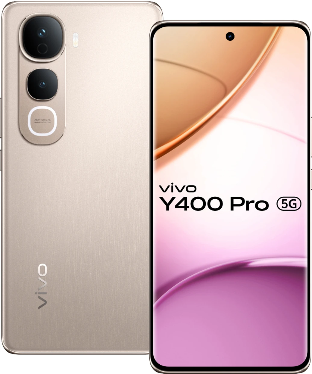 vivo Y400 Pro 5G Fest Gold (8 GB RAM 128 GB ROM) - buy online at MobiExchange